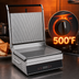 Thumbnail image #4 for Hatco PG14FG-1 Single Countertop Panini Grill with Grooved Top and Smooth Bottom Plates