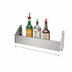Thumbnail image #4 for Advance Tabco Underbar Basics™ 42 Inch Single-Tier Stainless Steel Speed Rail, Keyhole Mount, 11-12 Bottle Capacity