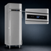 Thumbnail image #4 for Victory UltraSpec V-Core One-Section Standard-Depth Solid Door Reach-In Freezer, 21.01 Cu. Ft., Self-Contained, Top-Mounted, Stainless Steel