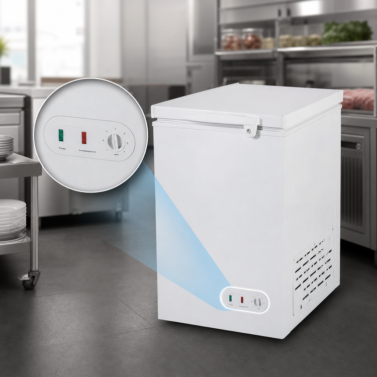 Product image #4 for Maxx Cold Select Series 3.4 Cu. Ft. Chest Freezer with Solid Hinged Locking Lid