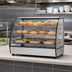 Thumbnail image #4 for Atosa CHDC-56 Countertop Heated Display Case with Curved Front Glass and Rear Sliding Doors