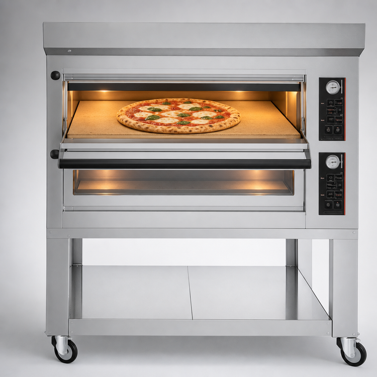 Product image #4 for Pizza Group Pyralis HP 4 Refractory Stone Electric Deck Oven
