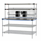 Thumbnail image #5 for Metro Metro2Go CRHSP-3060 60-Inch 304 Stainless Steel Countertop Prep Workstation with Overhead Heated Shelves, 120V