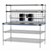 Thumbnail image #5 for Metro2Go 60-Inch Stainless Steel Prep Workstation with Overhead Heated Shelves