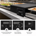 Thumbnail image #4 for CookTek Silenzio 15-Inch Square Drop-In Induction Buffet Warmer, 650W
