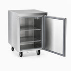 Thumbnail image #4 for Delfield 4424NP 24-Inch One-Section Worktop Refrigerator, 1 Door, Self-Contained Rear-Mounted Refrigeration, Stainless Steel