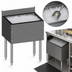 Thumbnail image #4 for CHOICE 24-Inch Extra Deep Stainless Steel Underbar Ice Bin, 92-Lb. Capacity
