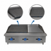 Thumbnail image #4 for 36-Inch Countertop Gas Char-Broiler/Griddle Combination with 12-Inch Griddle and 24-Inch Radiant Broiler