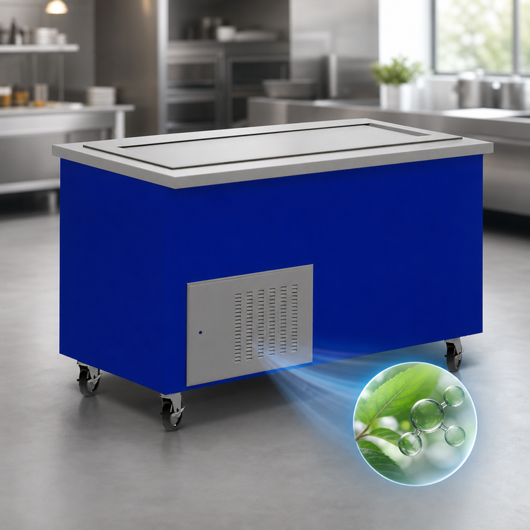 Product image #4 for Randell 48-Inch Mobile Modular Frost Top Serving Station with Enclosed Base