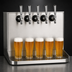 Thumbnail image #4 for Underbar 5-Faucet Kool-Rite Glycol-Cooled Draft Beer Dispenser with Drip Tray