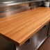 Thumbnail image #4 for John Boos Boos Block Blended Edge Grain Kitchen Countertop, 144 x 30 Inch, American Cherry, Varnique Finish
