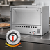 Thumbnail image #4 for Serv-Ware SWPO-31 Two-Deck Natural Gas Countertop Pizza Oven
