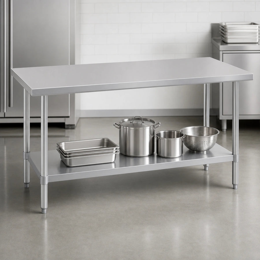 Open Base With Undershelf