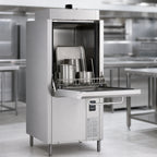 Thumbnail image #4 for Hobart Warewash PW12N-ADV-2 Ventless Front-Loading Pot/Pan/Utensil Washer, 480V 3-Phase, 12 Sheet Pan Capacity, Smart Touchscreen