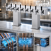 Thumbnail image #4 for Perlick 4006-30BPC4 Bridge Tee Draft Beer Tower, Extra High, 30 Faucets, Glycol Cooled, Polished Chrome