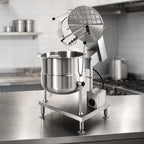 Thumbnail image #4 for Cleveland Range MKDT12T 12-Gallon Countertop Direct Steam Kettle/Mixer with Sweep/Fold Agitator, 2/3 Steam Jacket, Support-Arm Tilt