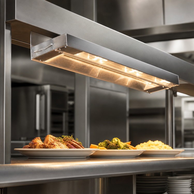 Product image #4 for Eagle RedHots 36-Inch Single Lighted High-Watt Rod-Type Strip Heat Lamp, 240V