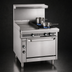Thumbnail image #4 for Imperial Spec Series Heavy Duty 36-Inch Modular Gas Range with 18-Inch Thermostatic Griddle and 2 Open Burners