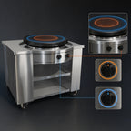 Thumbnail image #4 for Evo Affinity 30Gp DCS 30-Inch Circular Natural Gas Freestanding Display Cooking Station