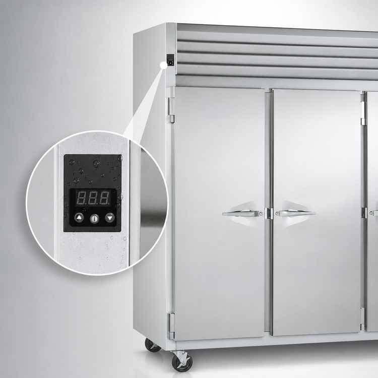 Product image #4 for Traulsen Dealer's Choice G-Series 3-Section Half-Height Solid Door Reach-In Freezer
