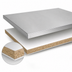 Thumbnail image #4 for John Boos Stainless Steel Countertop, 144 x 27 x 1-1/2 Inch, Flat, No Backsplash