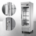 Thumbnail image #4 for True Mfg. 1-Section Reach-In Heated Holding Cabinet with Framed Glass Door and 3 Shelves