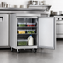 Thumbnail image #4 for Delfield 27-Inch One-Section Worktop/Undercounter Refrigerator with 1 Door