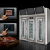 Thumbnail image #4 for Stagionello EVO 200 + 600 kg Freestanding Meat Curing Cabinet with ClimaTouch Touchscreen, 100 Inch Wide, 220V, 3-Phase