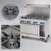 Thumbnail image #4 for Comstock-Castle F3430 48-Inch Commercial Gas Range with 8 Open Burners, 31.5-Inch Oven, and Open Cabinet Base