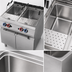 Thumbnail image #4 for Axis AX-GPC-2 Double-Tank Natural Gas Pasta Cooker with 2 x 10.56 Gallon Tanks