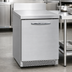 Thumbnail image #4 for Continental Refrigerator 27-Inch One-Section Worktop Freezer with Front Breather, 7.4 Cu. Ft., Stainless Steel Top