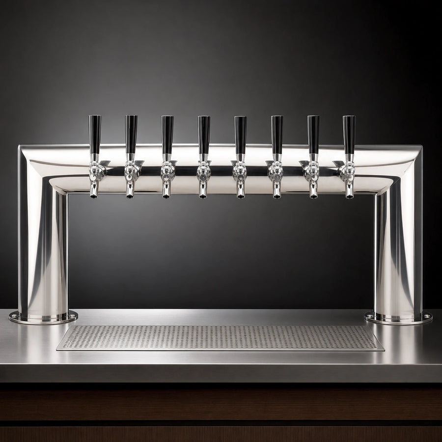 Pass-Thru 8-Faucet Design