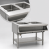 Thumbnail image #4 for Eagle Group SHT2-240-X Electric Sealed Well Hot Food Table with Open Base, 2 Wells, 240V