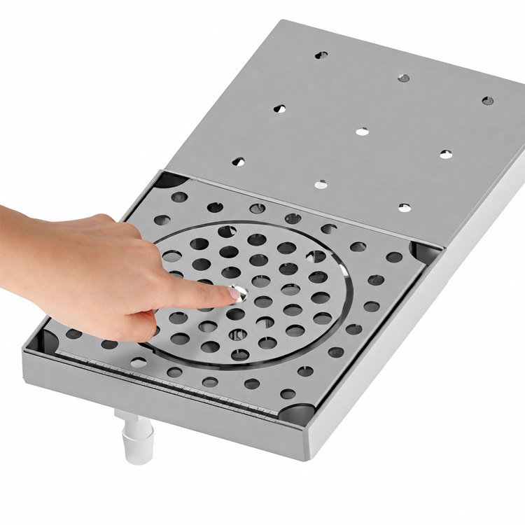 Product image #4 for Eagle Spec-Bar Stainless Steel Underbar Glass Rinser with Pressure Regulator