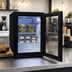 Thumbnail image #5 for Single-Section 21 L Black Countertop Display Refrigerator with Hinged Glass Door