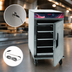 Thumbnail image #4 for Cres Cor Half-Size Mobile Low-Temperature Radiant Cook-and-Hold Oven, 8-Full-Size-Pan Capacity, Deluxe LED Controls, Stainless Steel