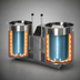 Thumbnail image #4 for Cleveland Range TKET12T Electric Twin Countertop Tilting Kettle, 12 Gallons Each