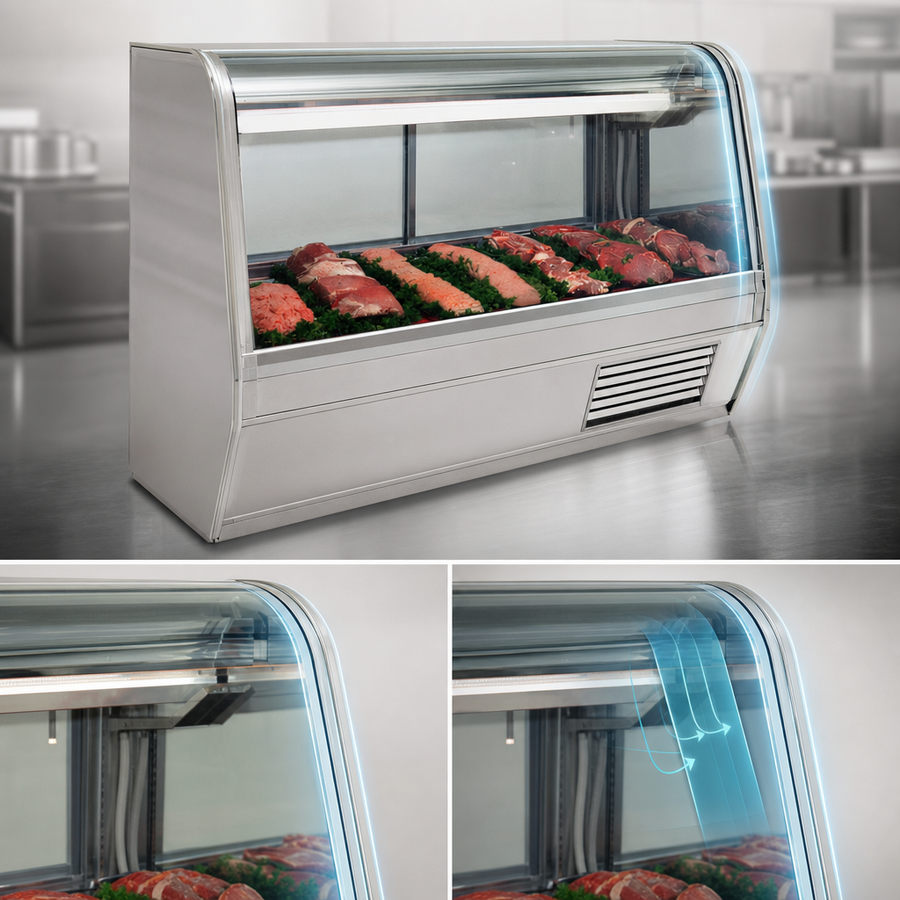 Curved Thermo-Insulated Front Glass
