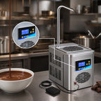 Thumbnail image #4 for Erika Record Baking Equipment Pomati® POM-CUBE Chocolate Melter with 5 kg Heated Tank and Pedal Doser, 110V