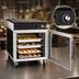 Thumbnail image #4 for Hatco Flav-R-Savor Mobile Heated Holding Cabinet with Clear Door, 6 Pan Capacity