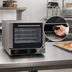 Thumbnail image #5 for Nemco 6220-28 Half-Size Countertop Electric Convection Oven, 3-Pan Capacity