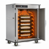 Thumbnail image #4 for FWE TST-20 Slim-Line Mobile 2-Door Heated Holding Cabinet, Stainless Steel, Forced-Air Heat