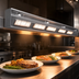 Thumbnail image #4 for Hatco Ultra-Glo 66-Inch Lighted Double Infrared Strip Heat Lamp Foodwarmer