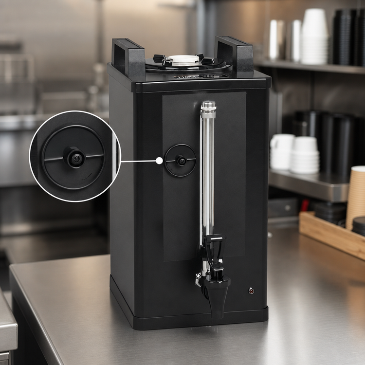 Product image #4 for BUNN Soft Heat® Portable Coffee Server, 1.5 Gallons, Black