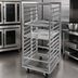 Thumbnail image #4 for Channel Manufacturing 412S-DOR Double-Section Stainless Steel Side-Loading Oven Rack, 30-Pan Capacity