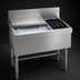 Thumbnail image #4 for Spec-Bar 42-Inch Underbar Combo Ice Bin/Bottle Unit, 84 lb Ice Capacity