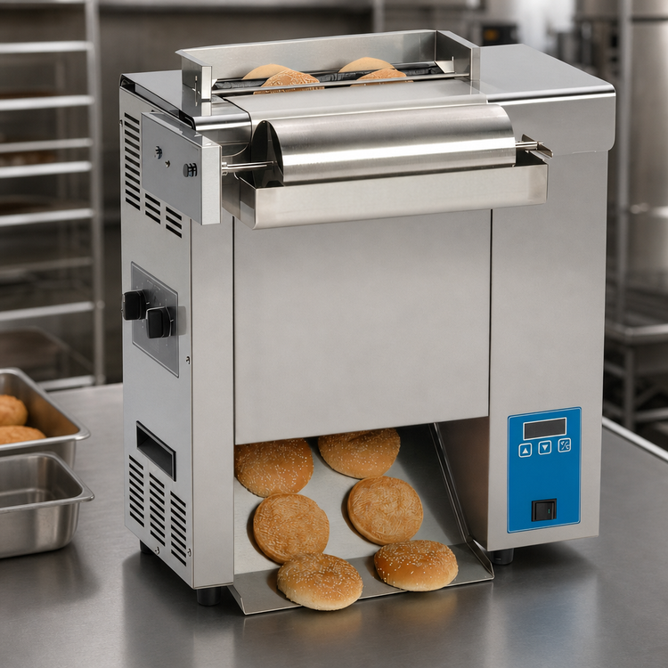 Product image #4 for Antunes Vertical Contact Conveyor Toaster, Countertop, 208V, Stainless Steel