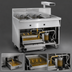 Thumbnail image #4 for Imperial 5-Tank Electric Floor Fryer with Built-In Filter System and Dump Station