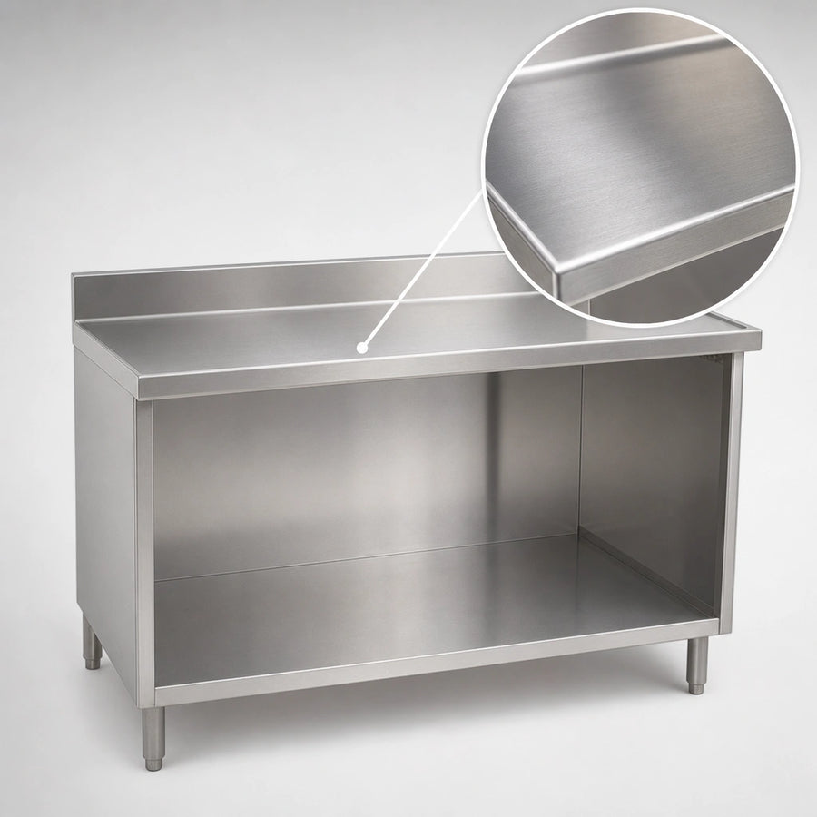 14/304 Stainless Steel Top