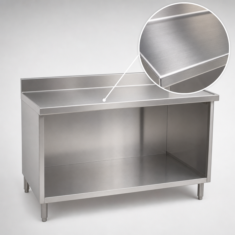 Product image #4 for Eagle Spec-Master Marine Counter Edge Open Front Cabinet Base Work Table, 72 x 30 Inches